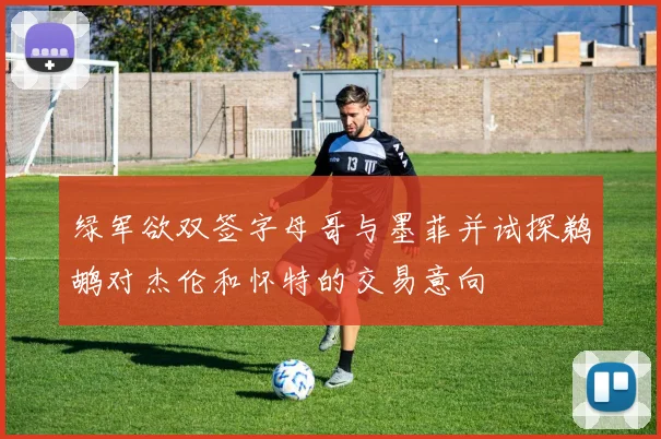 绿军欲双签字母哥与墨菲并试探鹈鹕对杰伦和怀特的交易意向