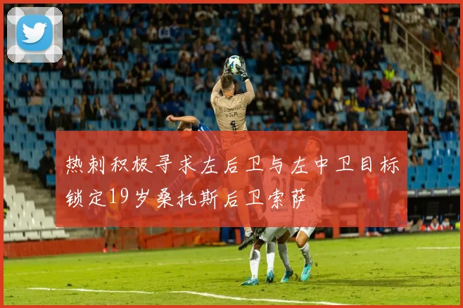 热刺积极寻求左后卫与左中卫目标锁定19岁桑托斯后卫索萨